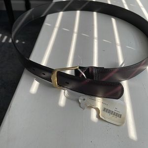 Men’s leather belt made in the USA. Size 36